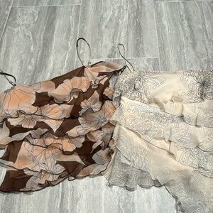 BCBG Maxazaria 100% Silk sleeveless blouses XS